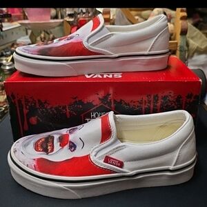 Vans Classic Slip-on X House Of Terror "It Pennywise" 5.5 Womens/4.0 Mens Rare